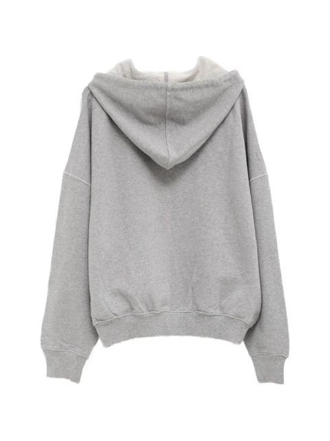 Gimaguas slogan-print zip-up hoodie - Grey - zdjęcie produktu nr 2