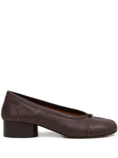 Maison Margiela 30mm Tabi pumps - Brown - zdjęcie produktu nr 1