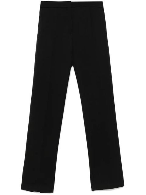 Jil Sander grain-de-poudre trousers - Black - zdjęcie produktu nr 1