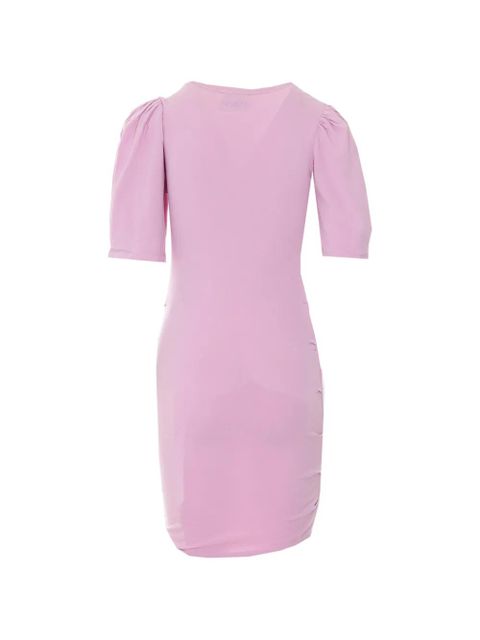 MARANT ÉTOILE Mylda balloon-sleeve crew-neck midi dress - Pink - zdjęcie produktu nr 2