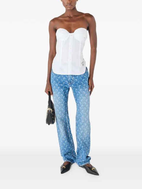 Marine Serre UPC Shirts top - White - zdjęcie produktu nr 2