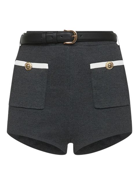 Self-Portrait stretch-design shorts - Grey - zdjęcie produktu nr 1