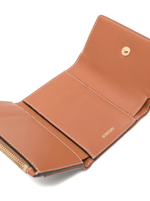 Burberry check-pattern wallet - Neutrals