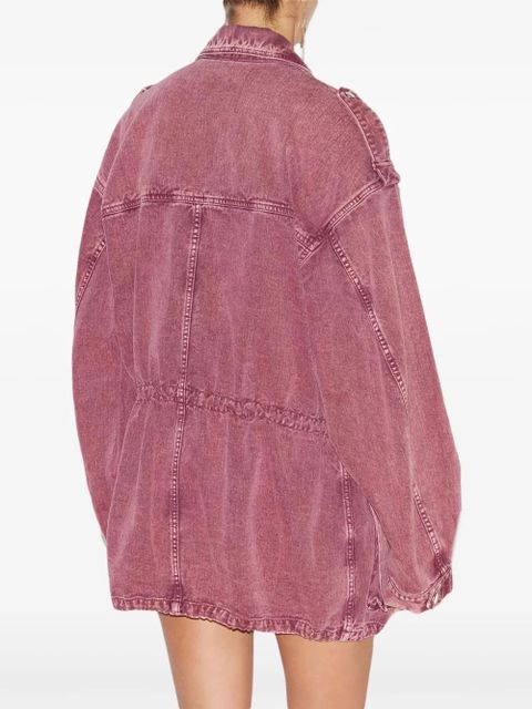 MARANT ÉTOILE Joanna denim jacket - Pink