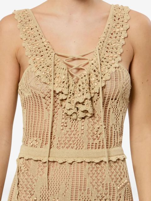 ISABEL MARANT Ornella long dress - Neutrals