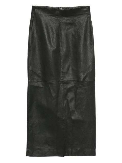 Alysi leather skirt - Black - zdjęcie produktu nr 1