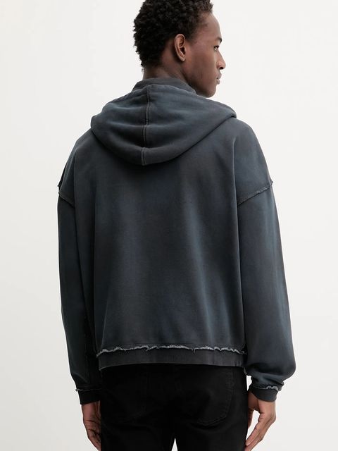 Guess Originals bluza kolor szary z kapturem gładka M5BQ41 K4110