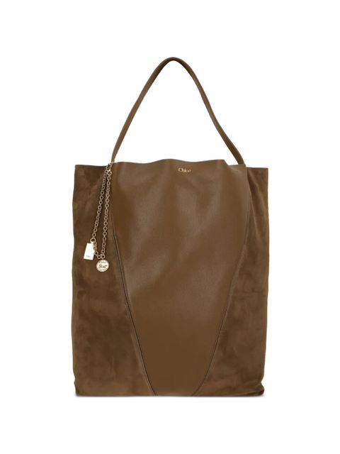 Chloé Spin tote bag - Brown - zdjęcie produktu nr 1