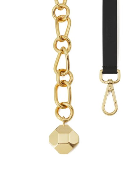 Lanvin chain-link geometric-charm belt - Gold - zdjęcie produktu nr 2