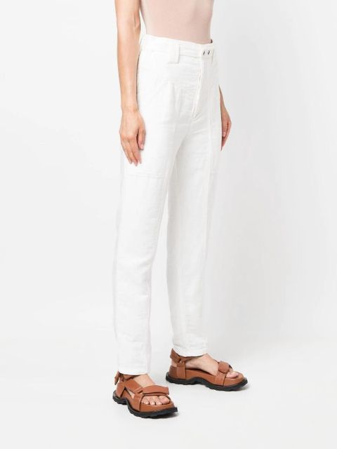 Isabel Marant Kaori high-waist trousers - White