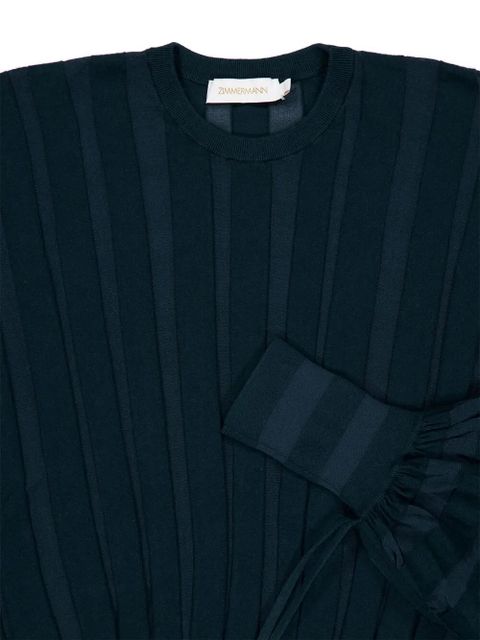 ZIMMERMANN Rebellion Drawn top - Green - zdjęcie produktu nr 2