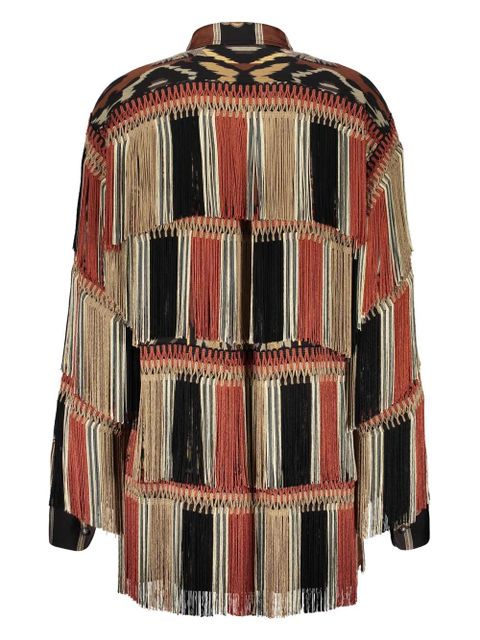 ETRO fringed shirt - Black - zdjęcie produktu nr 2
