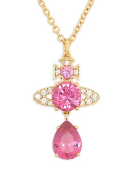 Vivienne Westwood Ismene drop orb necklace - Gold - zdjęcie produktu nr 2