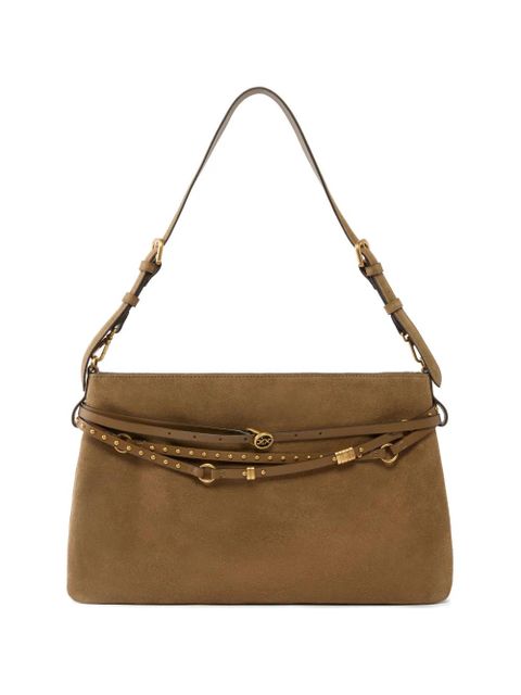 PINKO studded-strap shoulder bag - Brown - zdjęcie produktu nr 1