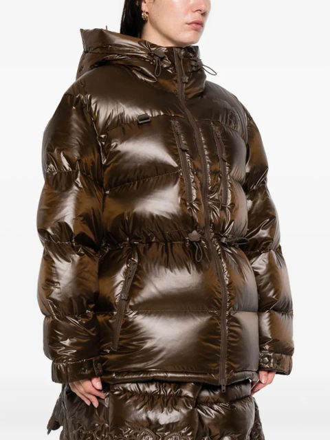 Cecilie Bahnsen x The North Face zip padded coat - Brown