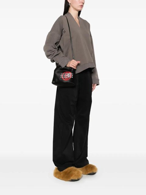 MM6 Maison Margiela Year of the Snake Japanese crossbody bag - Black - zdjęcie produktu nr 2