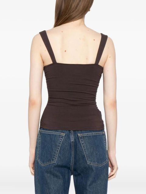 Reformation Trish vest top - Brown