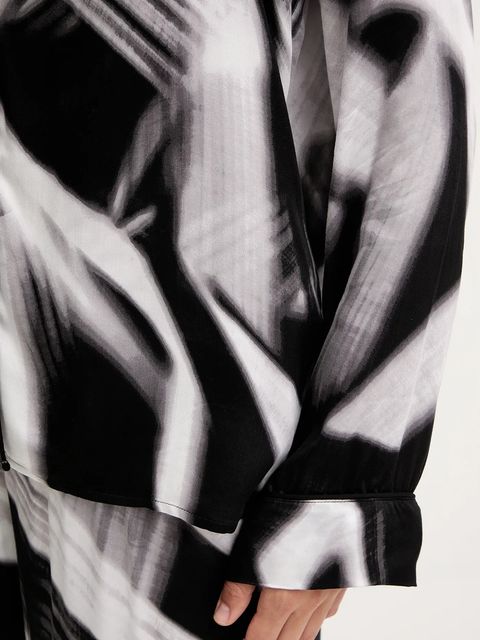 Dkny piżama damska kolor czarny YI90070