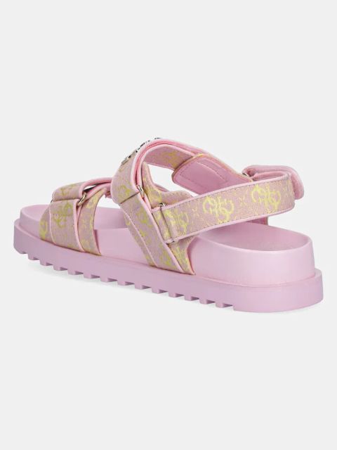 Guess sandały FADISON damskie kolor różowy FLJFDS FAL03