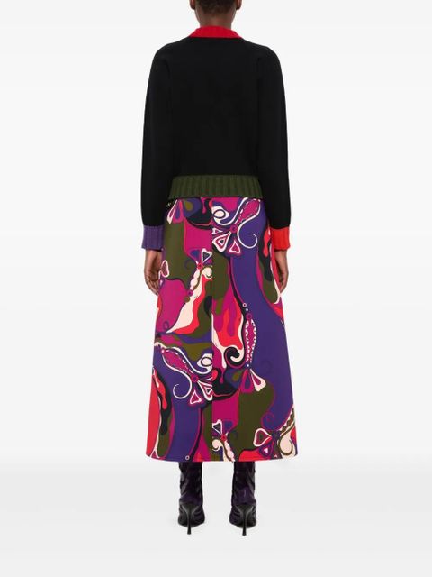 PUCCI colourblock sweater - Black