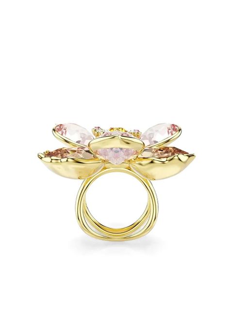 Swarovski Idyllia crystal embellishment ring - Gold - zdjęcie produktu nr 2
