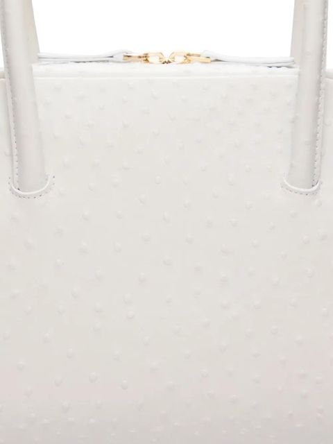 LouLou de Saison Atha leather shoulder bag - White