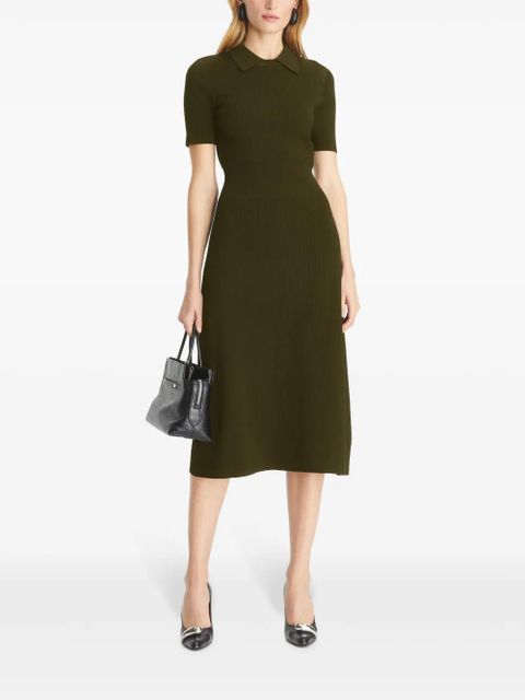 Tory Burch short-sleeved dress - Green - zdjęcie produktu nr 2