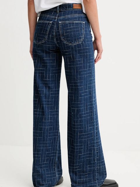 Kenzo jeansy damskie kolor niebieski FF62DP2176V3 - zdjęcie produktu nr 2