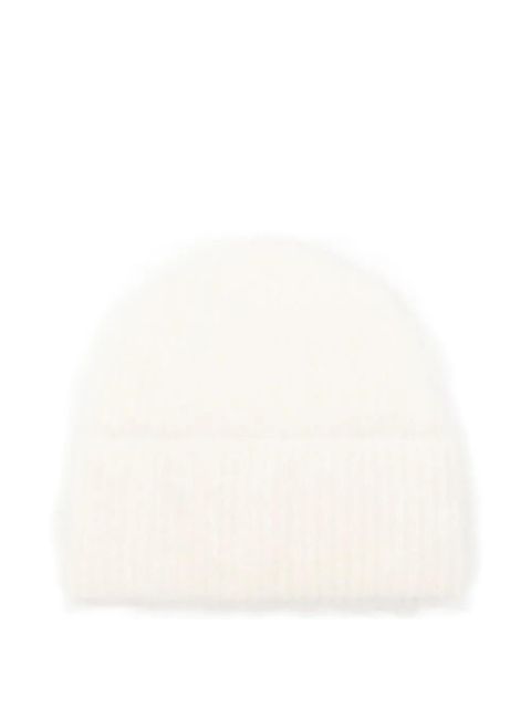 TOTEME knitted beanie hat - Neutrals - zdjęcie produktu nr 1