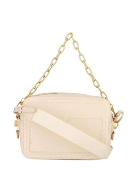 Off-White Arrows-motif chain-link clutch bag - Neutrals - zdjęcie produktu nr 2