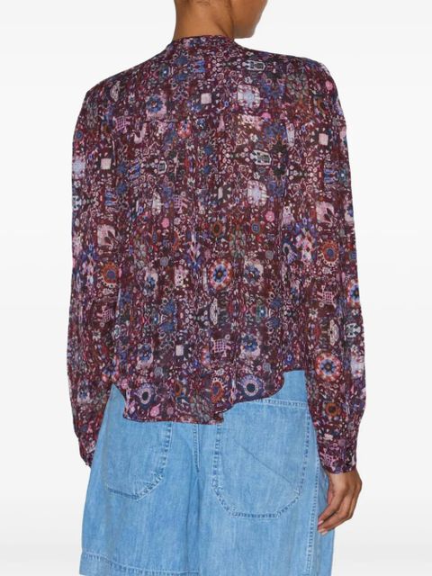 MARANT ÉTOILE Noeline blouse - Purple