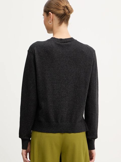 Pepe Jeans sweter z domieszką wełny damski kolor czarny lekki PL7000035 - zdjęcie produktu nr 2