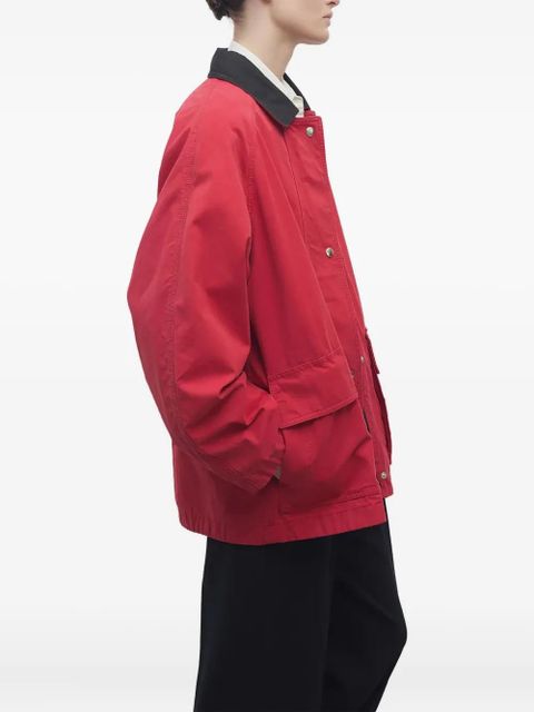 The Row cotton jacket - Red