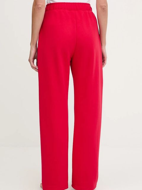 JOYINME spodnie dresowe Evolve damskie kolor czerwony gładkie Evolve