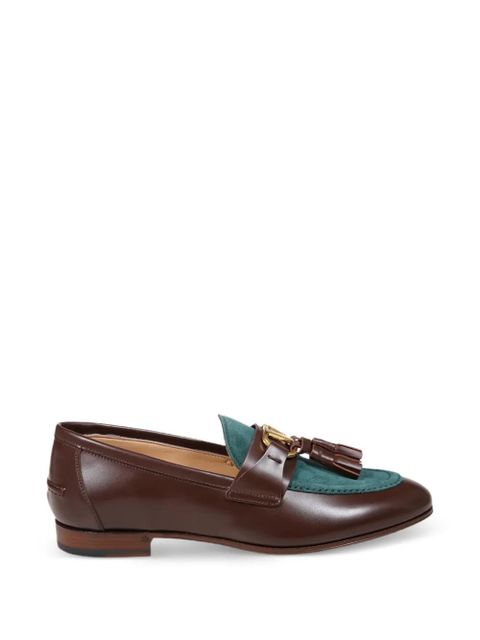 Valentino Garavani Vaniteux tassel-detail leather loafers - Brown - zdjęcie produktu nr 1