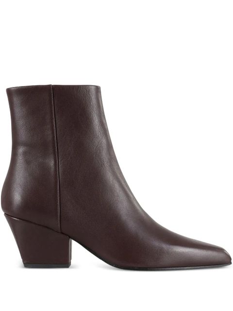 Paris Texas 60mm pointed-toe block-heel boots - Brown - zdjęcie produktu nr 1