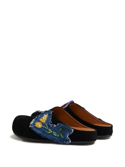 Marni floral-print sandals - Black