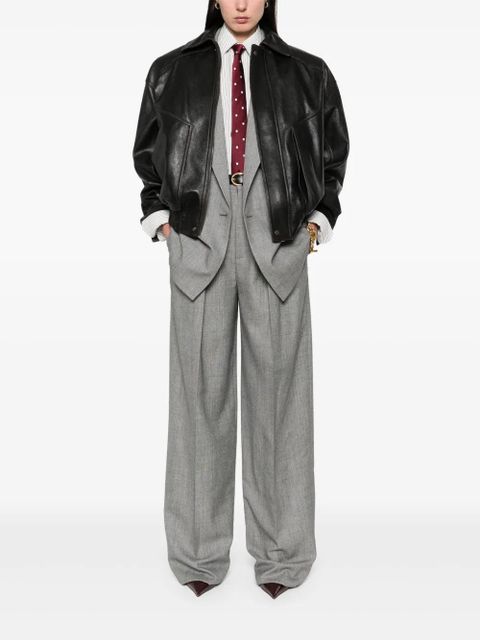 Saint Laurent wool trousers - Grey - zdjęcie produktu nr 2