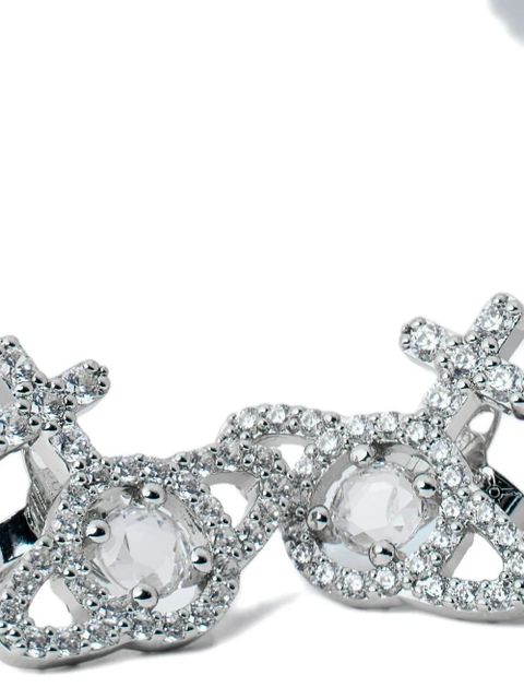 Vivienne Westwood Olympia earrings - Silver - zdjęcie produktu nr 2