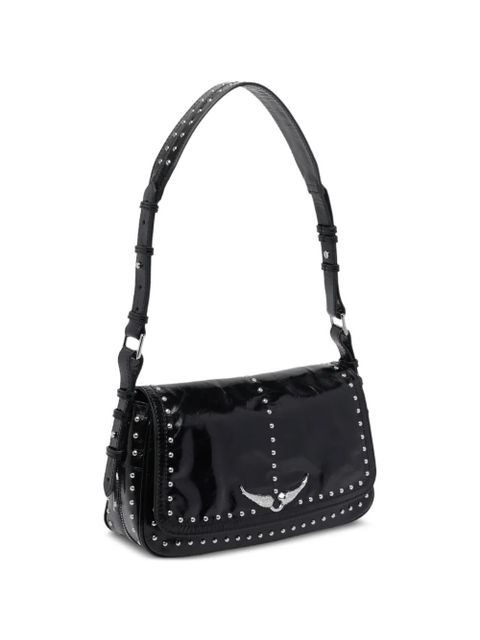 Zadig&Voltaire studs removable-strap shoulder bag - Black