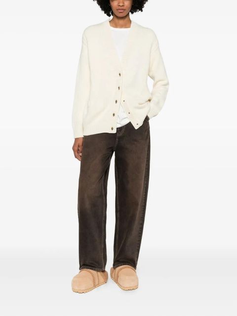 Moncler V-neck cardigan - Neutrals