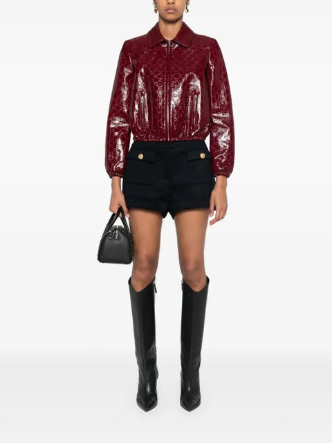 TOM FORD felted shorts - Blue