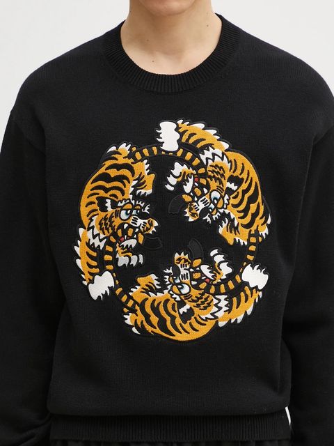 Kenzo sweter wełniany x Verdy kolor czarny FF58PU7133CR.99J