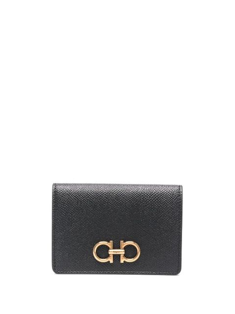 Ferragamo logo-plaque wallet - Black - zdjęcie produktu nr 1