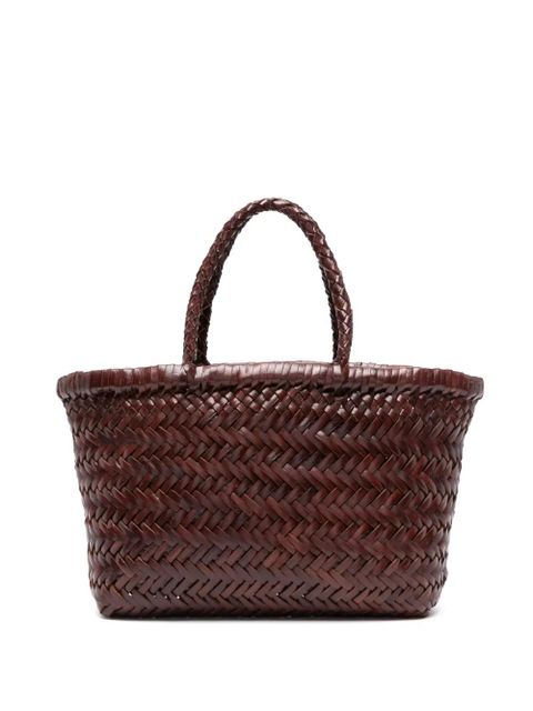 DRAGON DIFFUSION Mini Flat Gora tote bag - Brown - zdjęcie produktu nr 1