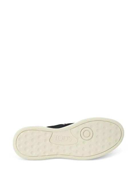 Tod's contrast-panel sneakers - Black