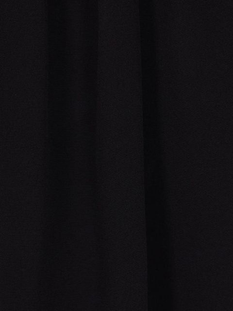 Chloé lace-trimmed ruffled top - Black