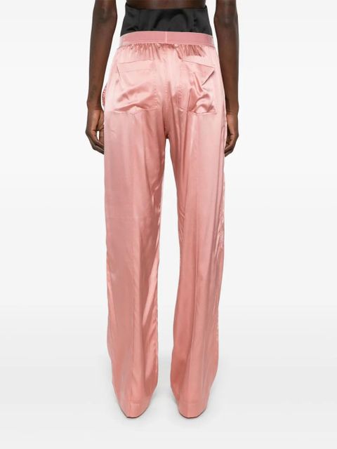 TOM FORD satin trousers - Pink