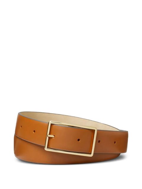 Tory Burch logo-buckle leather belt - Orange - zdjęcie produktu nr 2