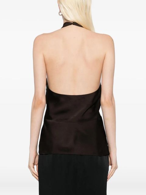 TOM FORD silk top - Brown